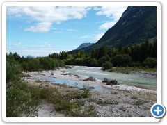 Wilde Isar zwischen Mittenwald und Scharnitz